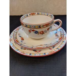 J&G Meakin 3 pc Tea Cup, Saucer, Plate Set - Richmond (1912-1939) - England